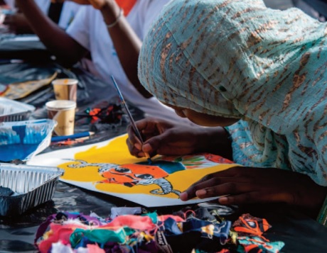 Een maand met inclusieve kunst tussen Lille, de hoofdstad van Noord-Frankrijk, en Mauritanië.