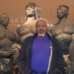 Een sculptuur die de ziel van een continent oproept