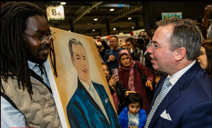 El Hadji Ndiaye bevries de Groothertog op het zand