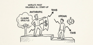 De opkomst van Anthropic: hoe de nieuwe AI-reus OpenAI versloeg