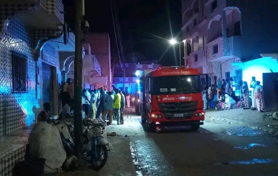 Drie verdiepingen tellend gebouw stort neer in Pikine; 4 doden en zwaargewonden