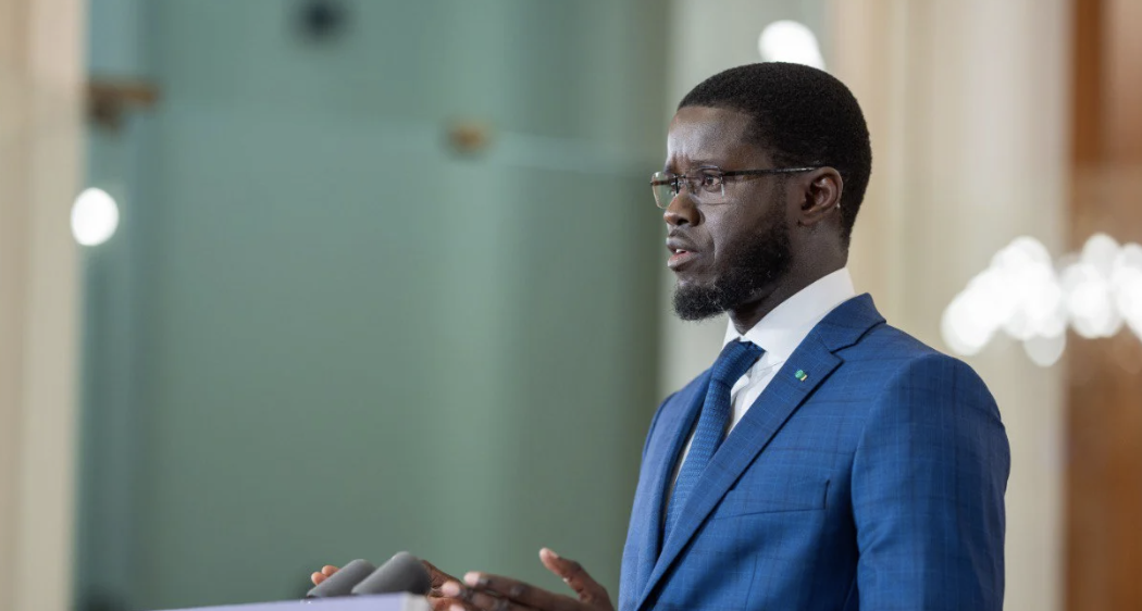 Diomaye Faye in gesprek met werkgevers