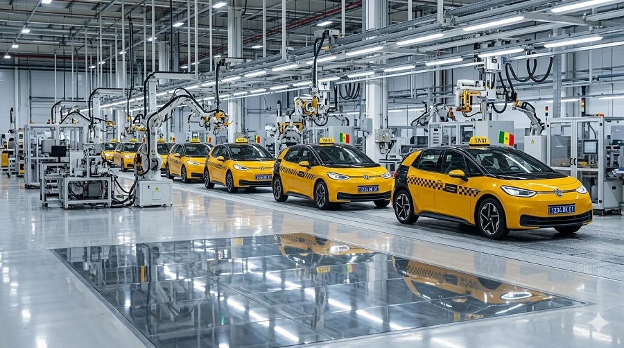 Modernisering van het vervoer: 100 elektrische taxi's openen de weg naar 1.000 extra taxi's