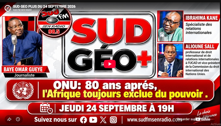 Zuid Geo Plus – 24 september 2026: VN, multilateralisme onder druk, Afrika eist haar plek op het wereldtoneel