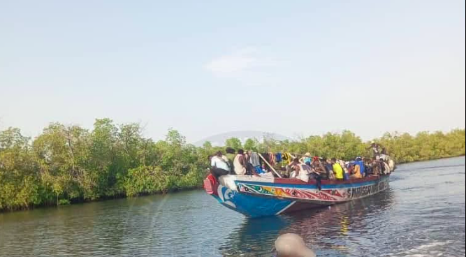 In Saloum zijn 123 migranten onderschept die de overtocht wilden maken